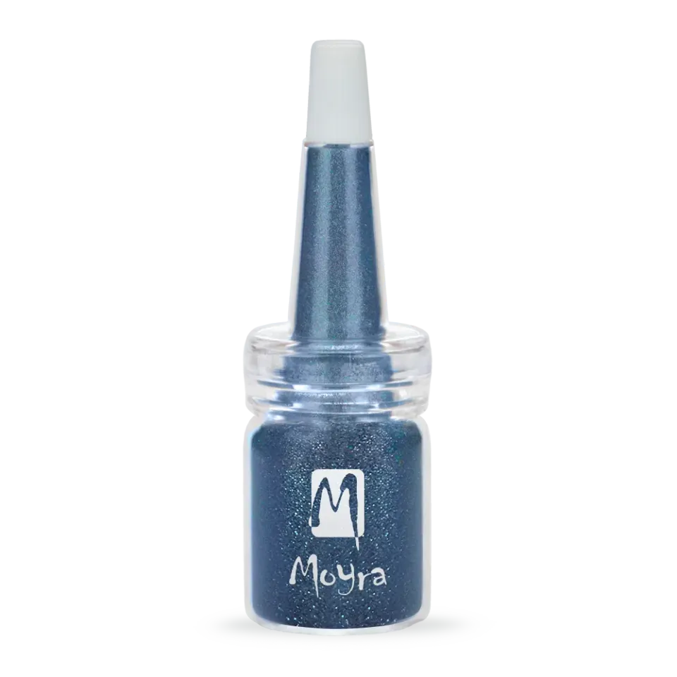 Moyra Glitter No. 05 pulver i flaske 5 g skinnende