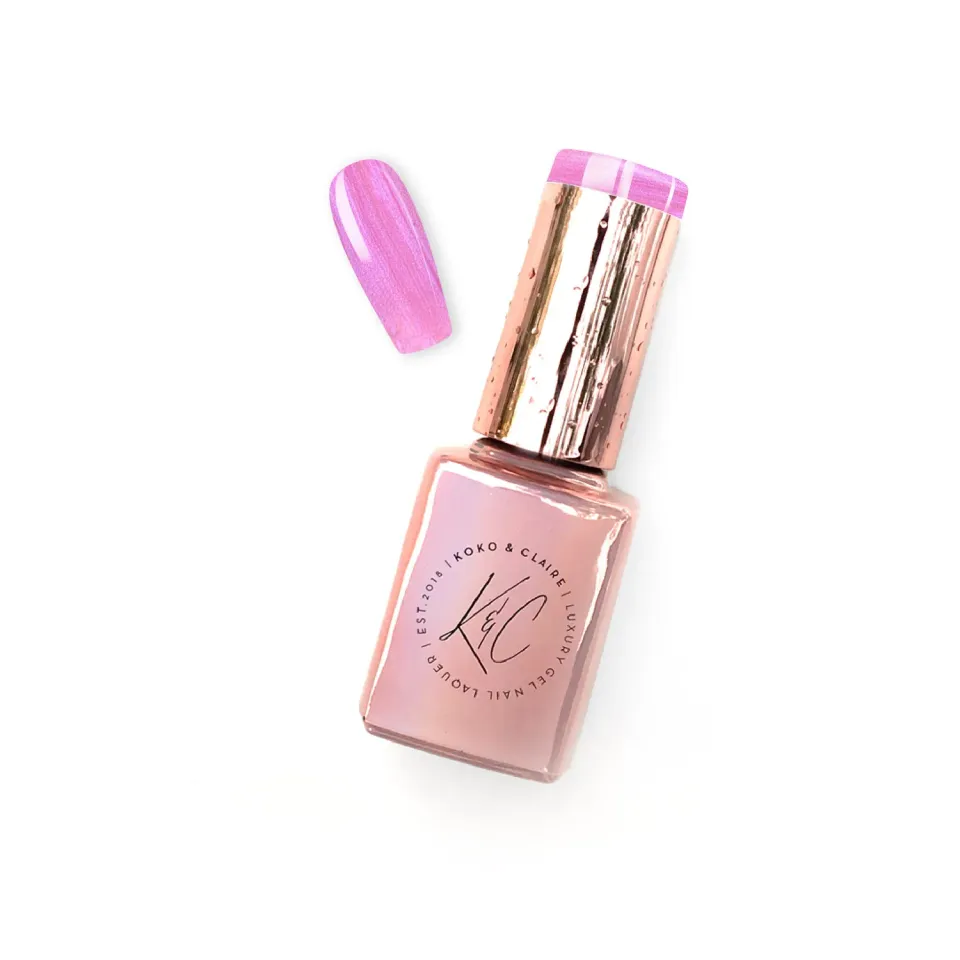 Clear Jelly Stamper KoKo Claire 0230 Fall in Love gellak lyserød