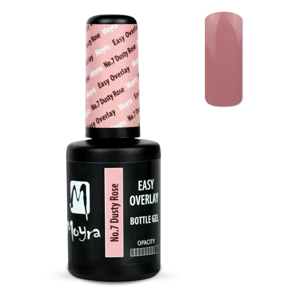 Moyra Easy Overlay No. 7 Dusty Rose buildergel 10 ml