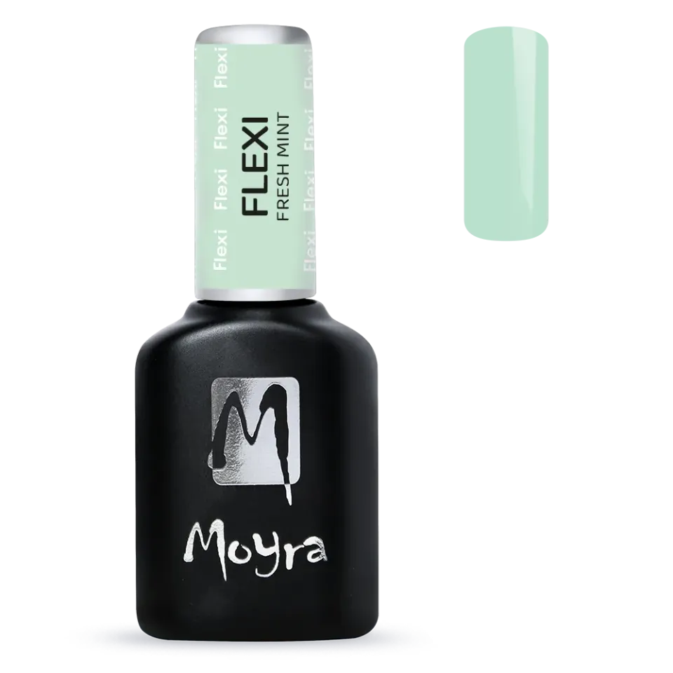 Moyra Flexi Fresh Mint gel polish base 10 ml mint