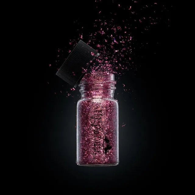 Indigo Nails Marian negleflakes krom effekt
