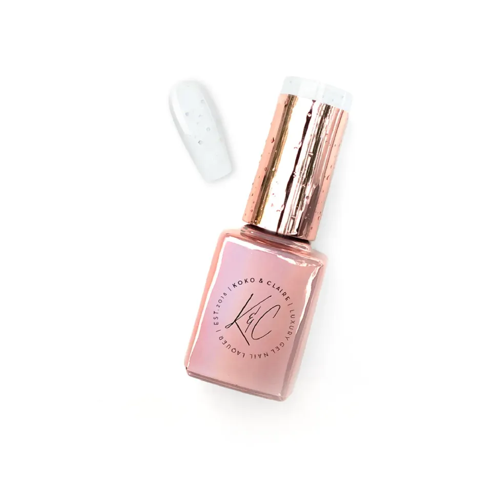 Clear Jelly Stamper KoKo & Claire 246 Ethereal builder gel hvid