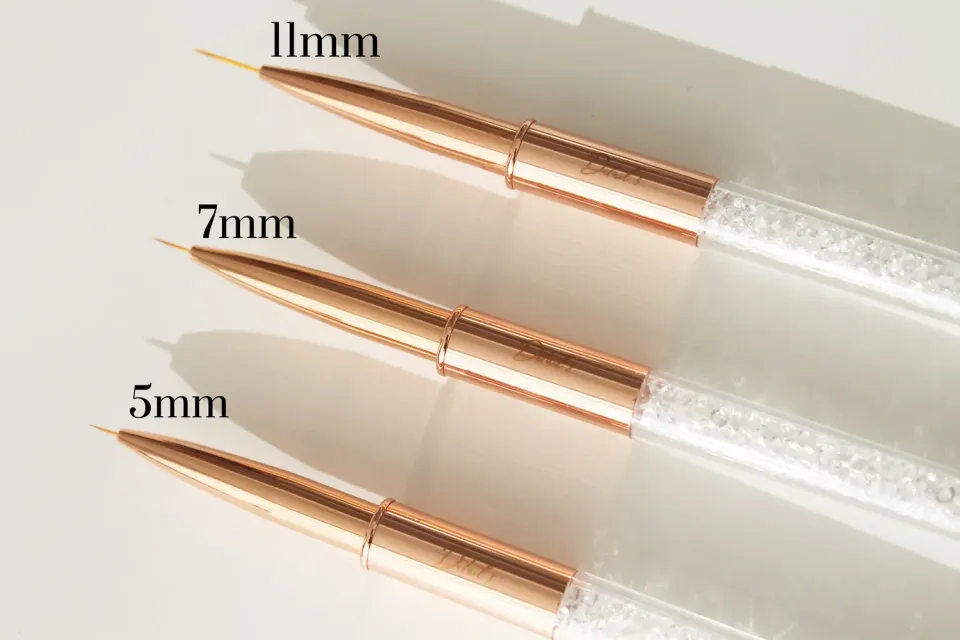Clear Jelly Stamper K&C Detail Brushes neglepensel 5 mm tynd