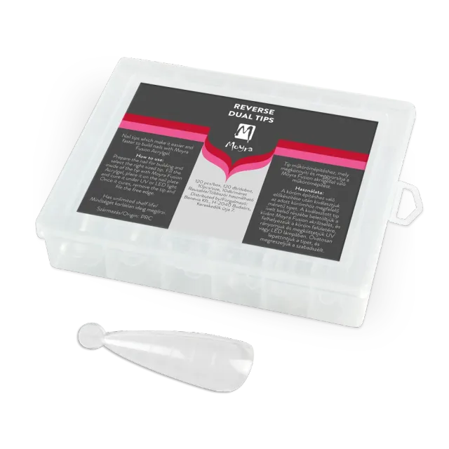 Moyra Reverse Tip 04 Salon Stiletto negleforme 120 stk