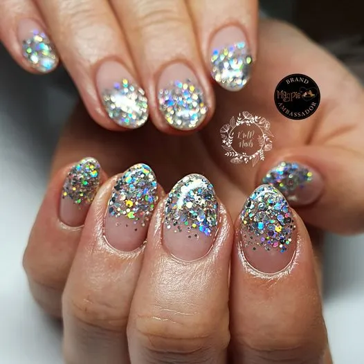 Indigo Nails Tara Glitter negleglitter fin glans