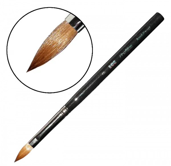 Nail Supply ProfiLine 21-3445 acrylpensel str. 8