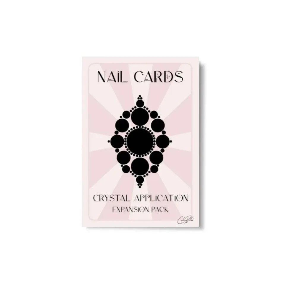 Moonflair Crystal Application Nail Cards neglekort 20 stk samleboks