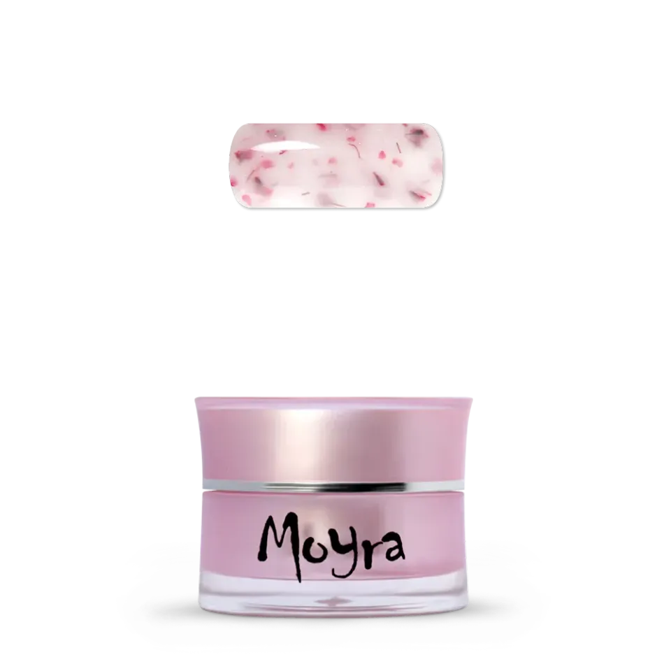 Moyra Flower builder gel 02 lyserød blomster 5 g