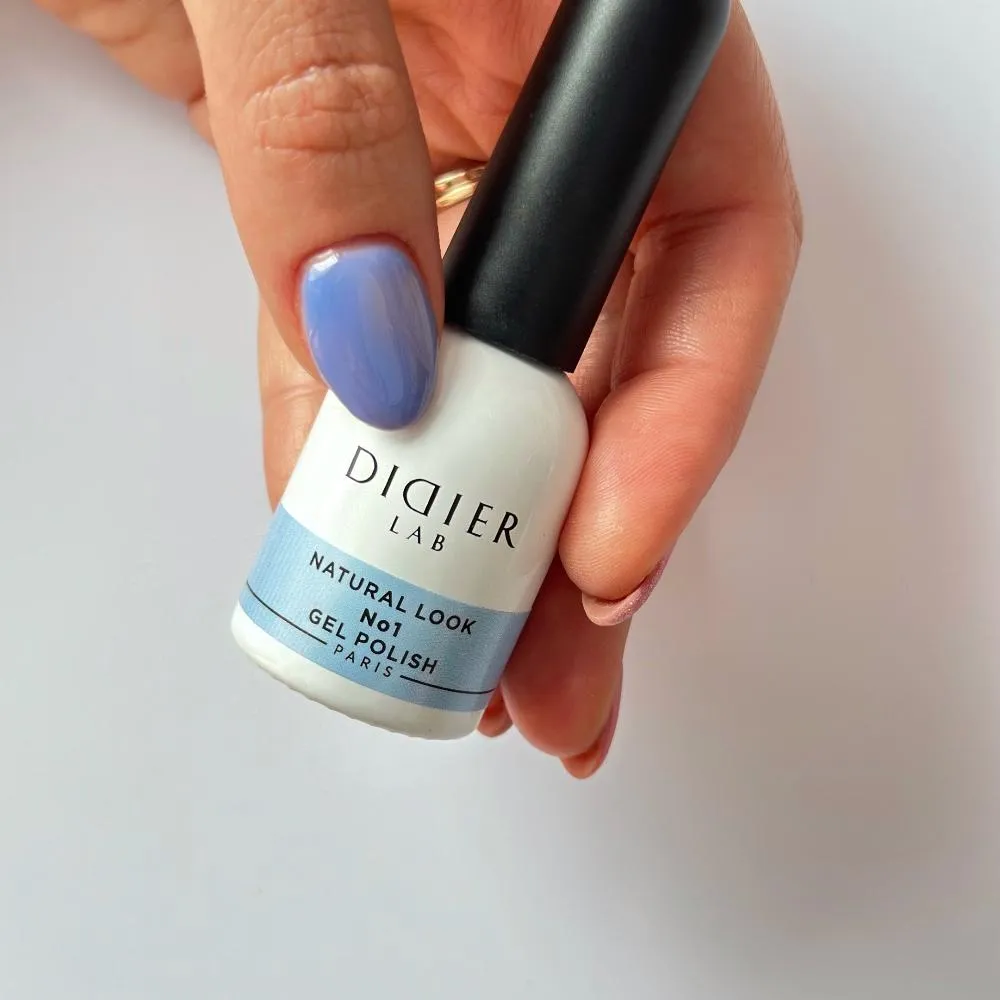Didier Lab Natural Look No1 gellak nude brun jelly