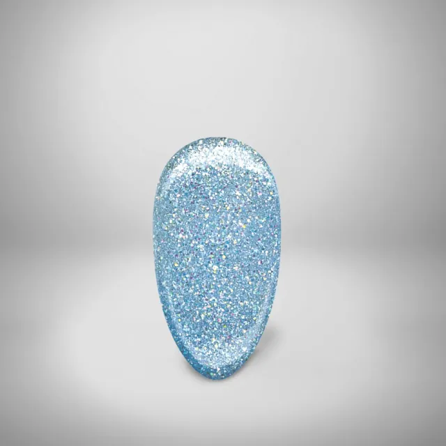 Nail Supply Glam Hellblau GL-019 gellak 5g lyseblå