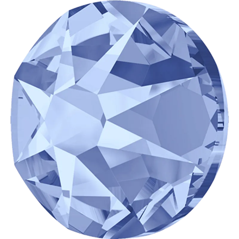 Beautystones Light Sapphire neglekrystaller lyseblå