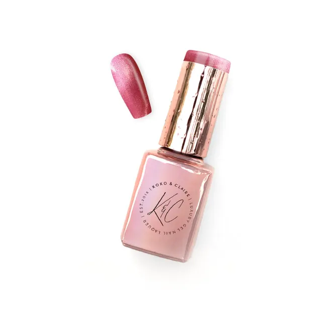 KoKo & Claire 0190 Fall in Love cateye gellak pink 12 ml