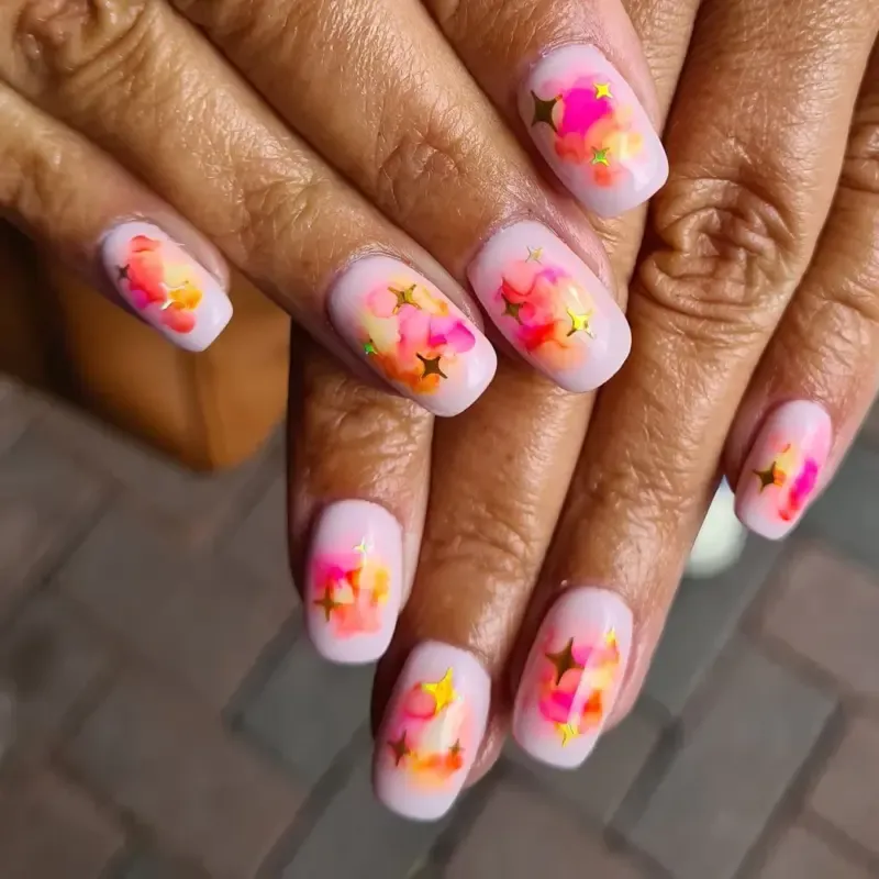 Indigo Nails Inkie Neon Yellow negleink neon