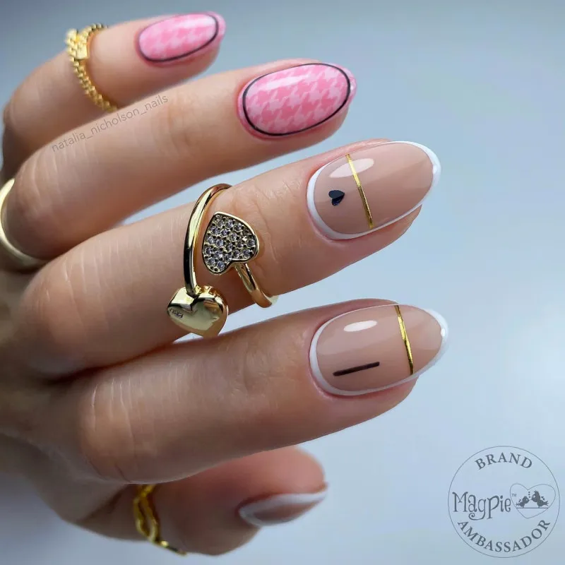 Indigo Nails Beautystones Pluto neglefolie mørk metallisk
