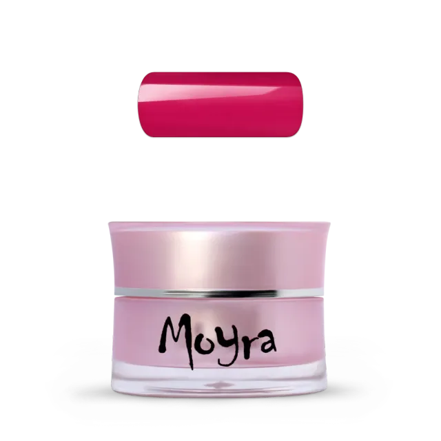 Moyra SuperShine 595 Raspberry colour gel 5 g blank