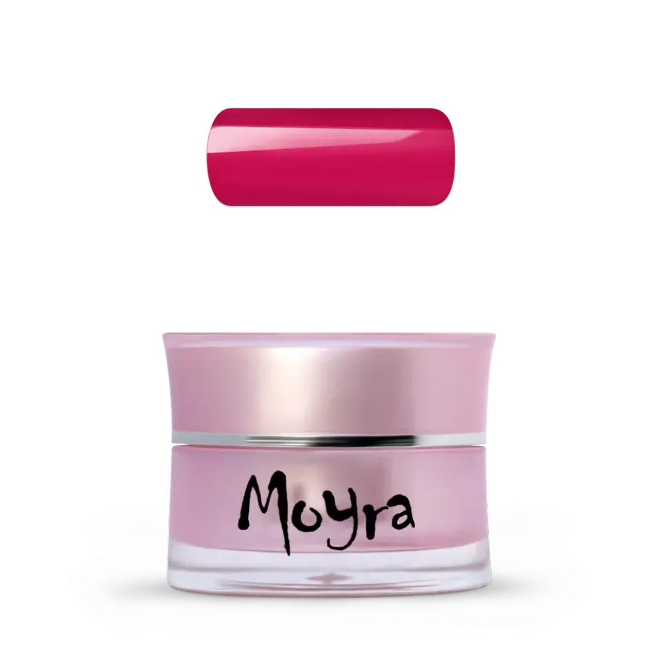 Moyra SuperShine 595 Raspberry colour gel 5 g blank