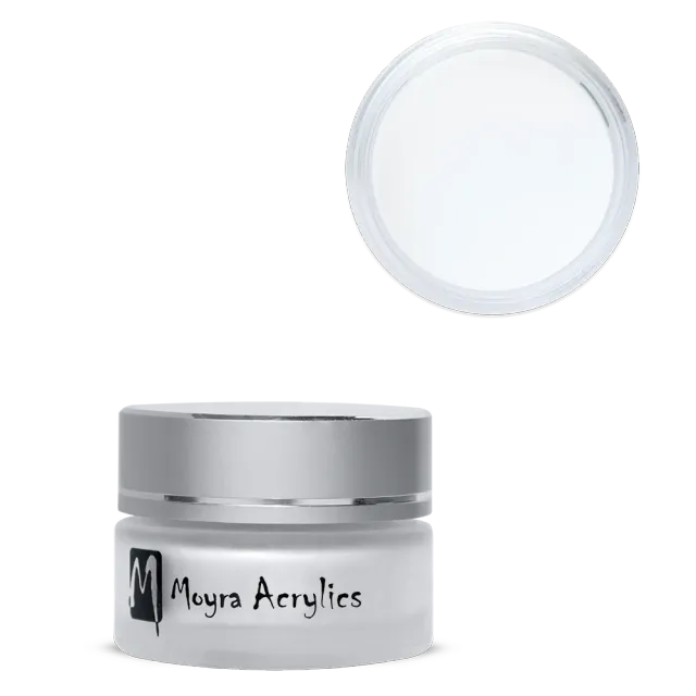 Moyra Acrylic Powder Clear akrylpulver klar dækkeevne