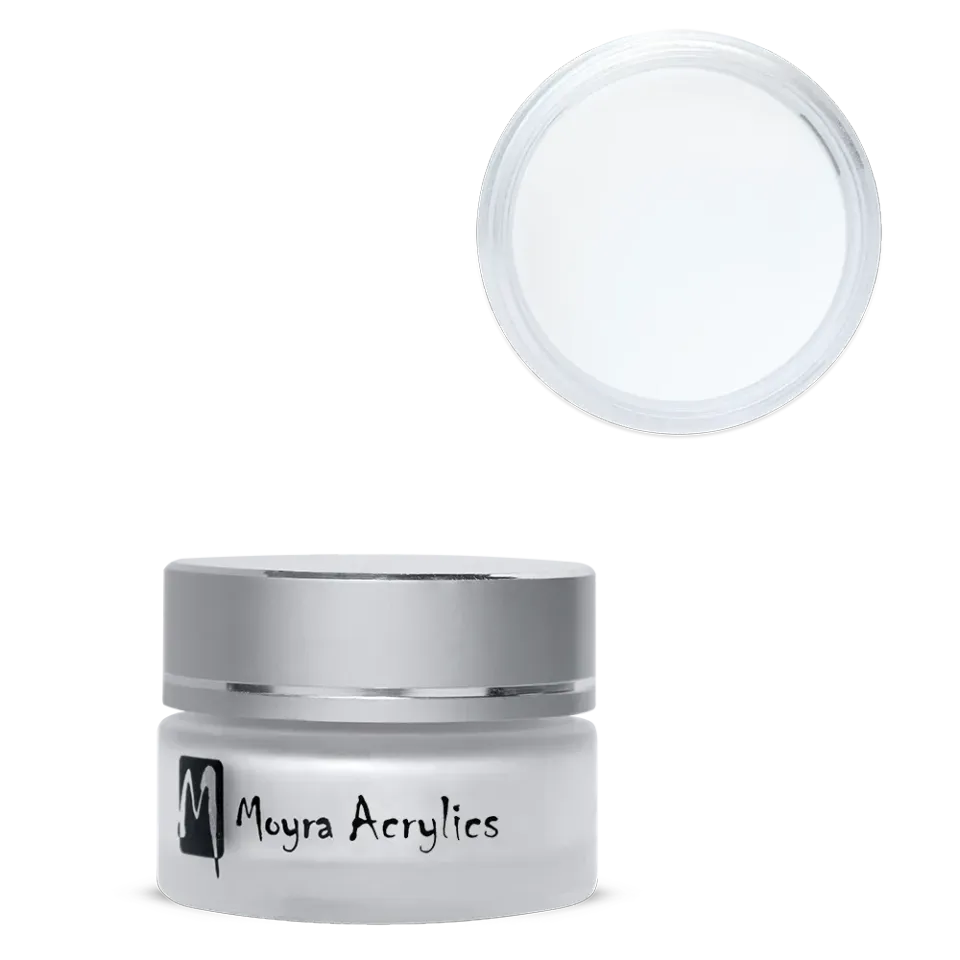 Moyra Acrylic Powder Clear akrylpulver klar dækkeevne