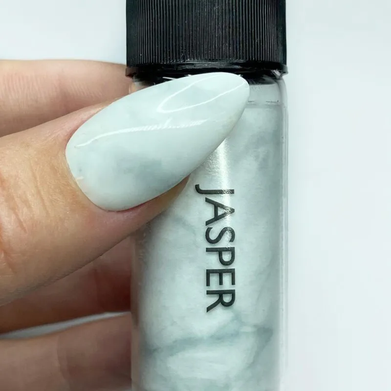 Indigo Nails Beautystones Jasper neglefolie marmor