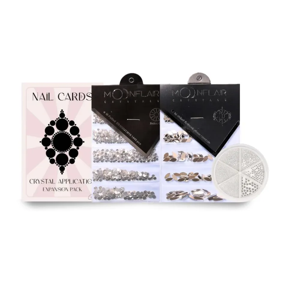 Moonflair Crystal Classic neglekrystal sæt bundle