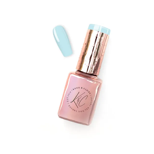 Clear Jelly Stamper 370 Breezy builder gel blå 12 ml