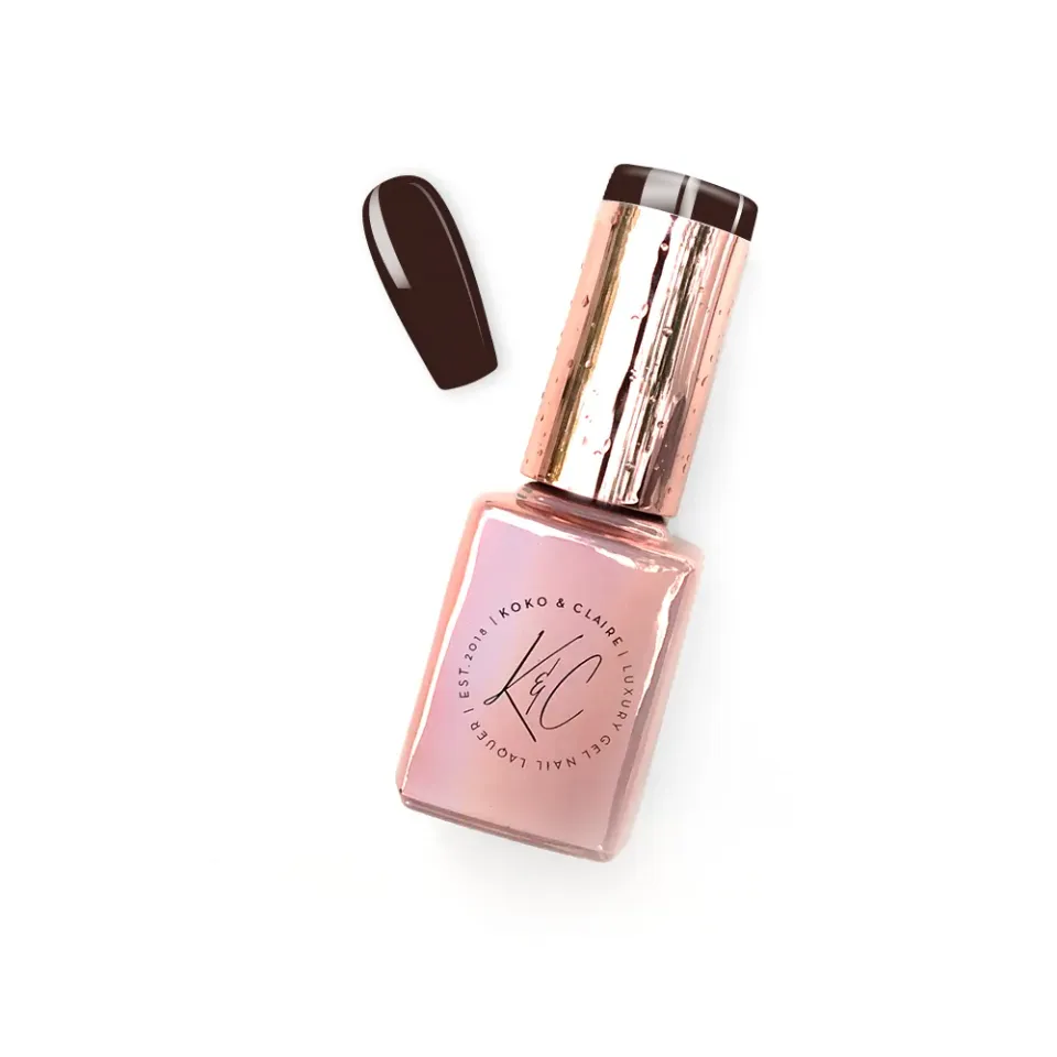 Clear Jelly Stamper KoKo & Claire 0341 Truffle gellak 12 ml chokoladebrun