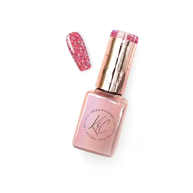 Clear Jelly Stamper KoKo & Claire 0296 Cranberry Freeze gellak 12 ml rød