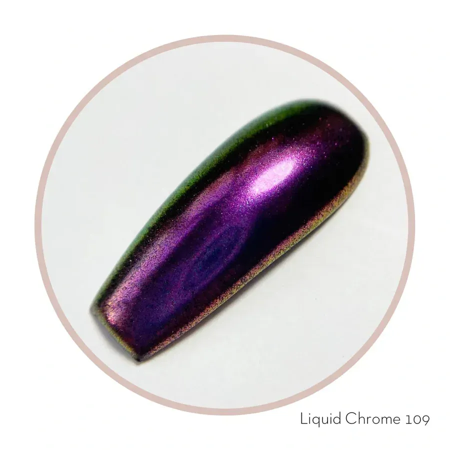 KoKo & Claire Liquid Chrome 109 kromlak violet-guld chameleon