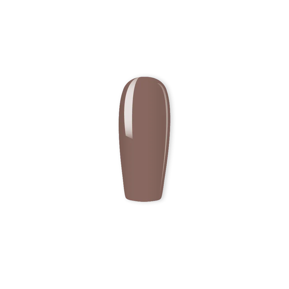 Clear Jelly Stamper KoKo & Claire 0517 Exotic Chocolate gellak brun 12 ml creme