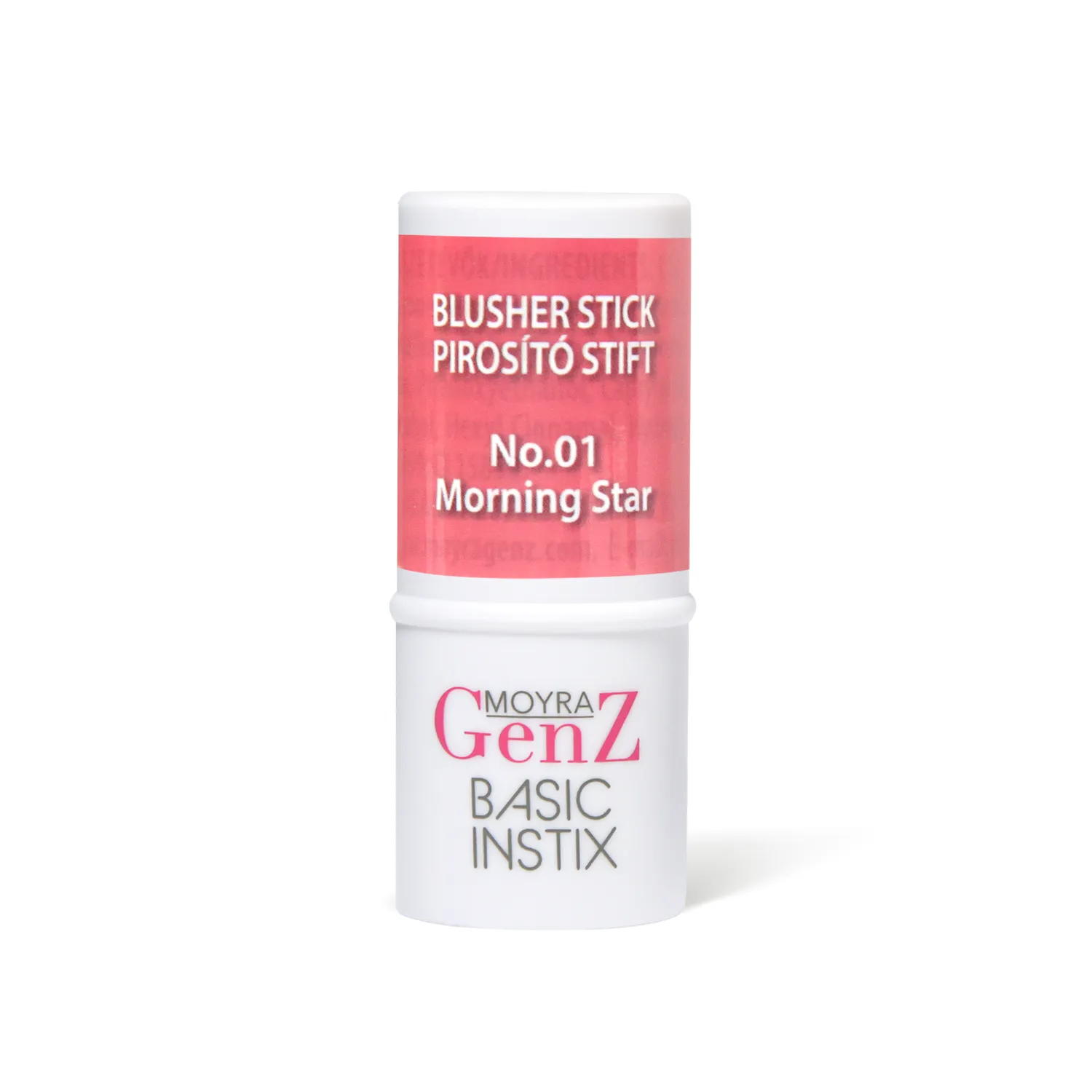 Moyra GenZ Basic Instix Blusher Stick 01 Morning Star 6 g