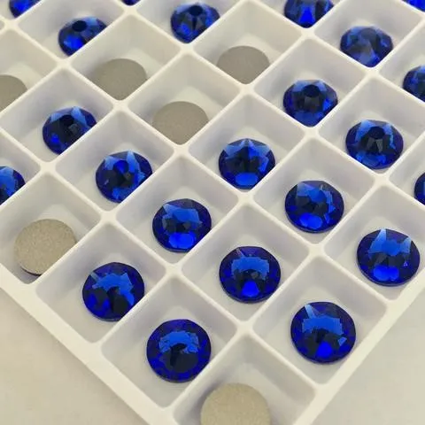Beautystones Majestic Blue neglekrystaller flad bund
