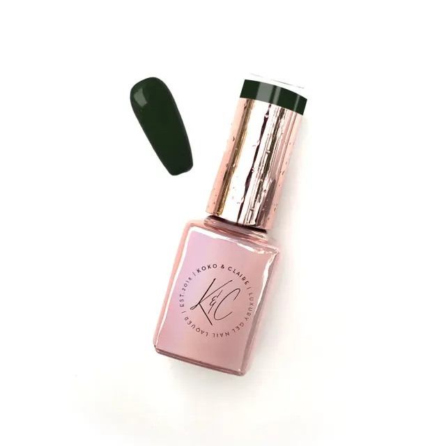 KoKo Claire 0121 Olive gel polish grøn shimmer 12 ml