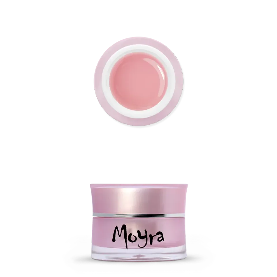 Moyra Souffle French Pink builder gel lyserosa