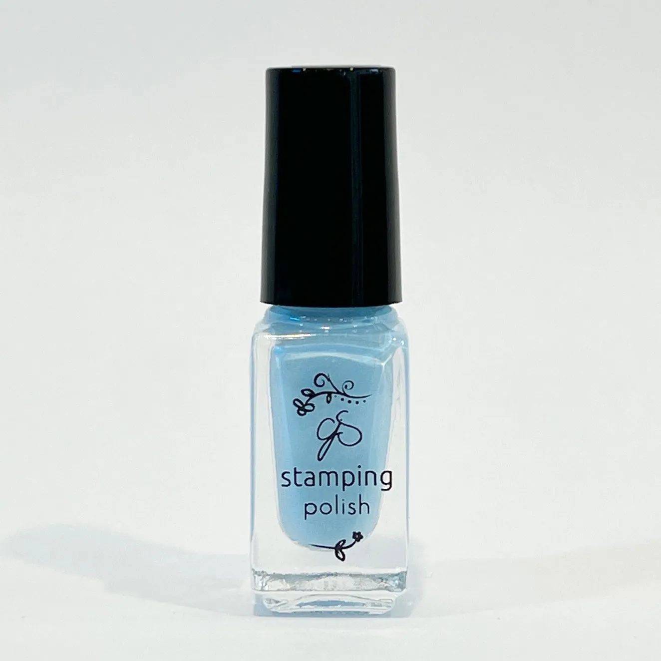 Clear Jelly Stamper 127 Baby's Got Blue Eyes stampinglak blå