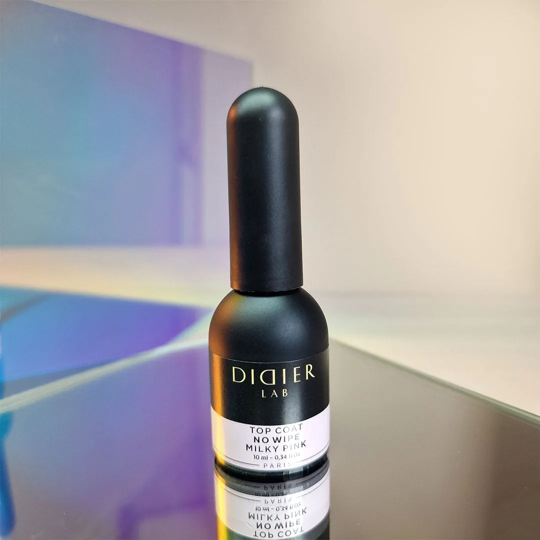 Didier Lab No Wipe Milky Pink top coat mælkerosa