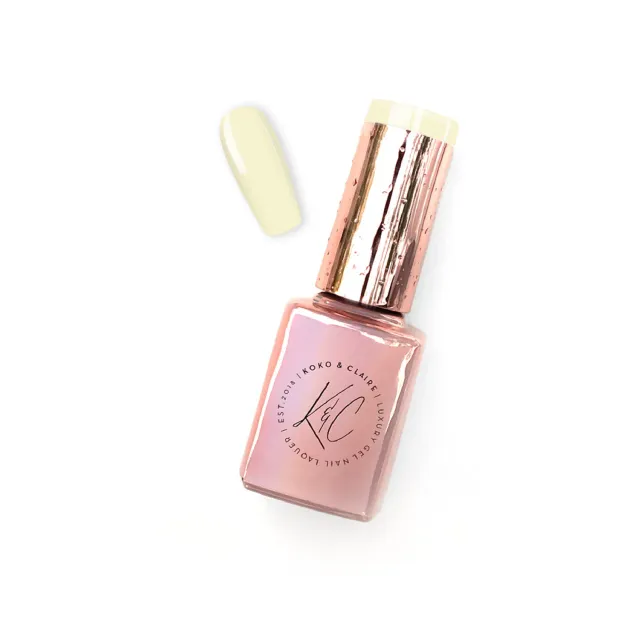 Clear Jelly Stamper KoKo & Claire 367 Sunny Side builder gel gul