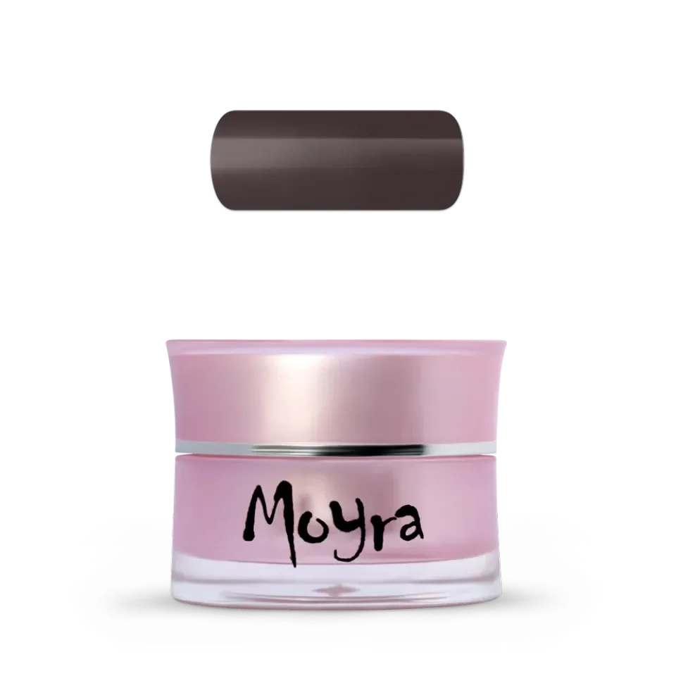 Moyra SuperShine farvegel 580 Hot Chocolate 5 g blank