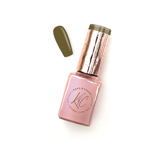 Clear Jelly Stamper KoKo & Claire 0260 Mocha gellak 12ml grøn