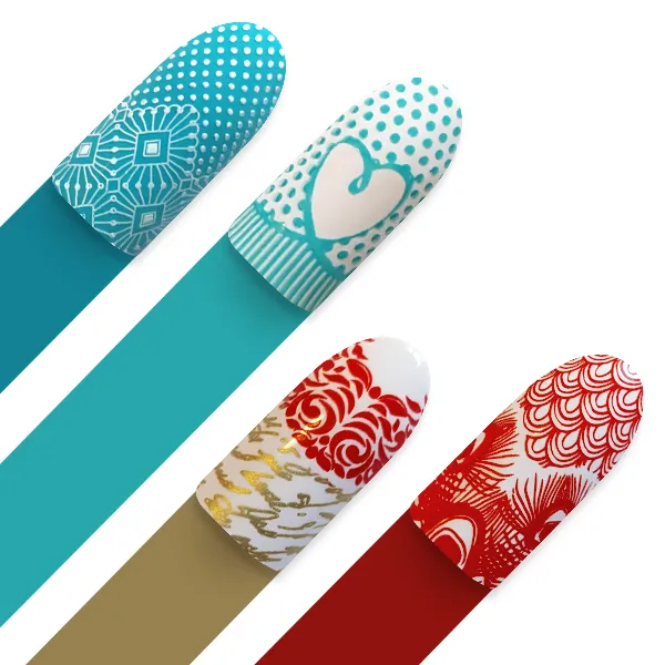 Moyra 65 Perfect Match stampingplade stor nem