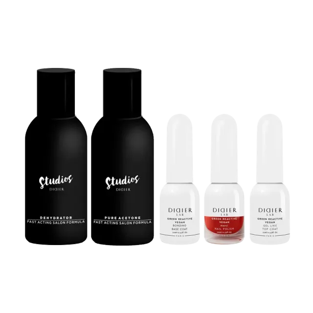 Didier Lab Vegan Green Reactive Merci neglelaksæt 5 dele vegansk