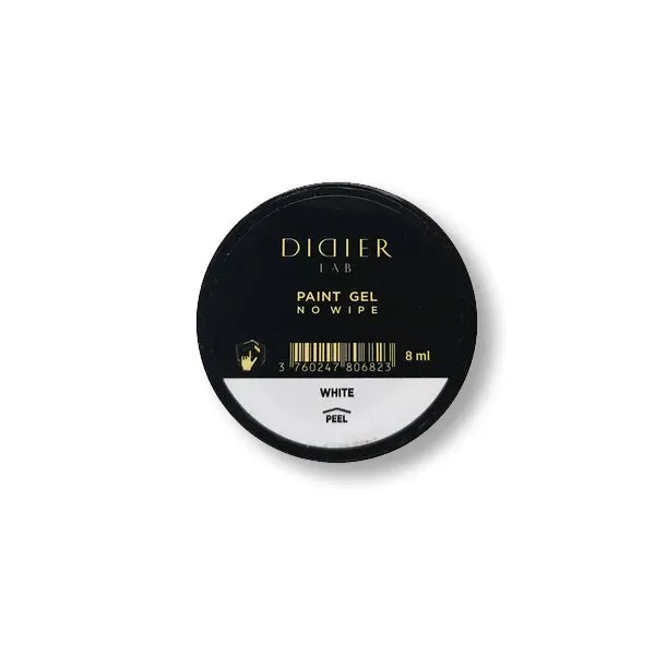 Didier Lab Paint Gel No Wipe White hvid HEMA-fri