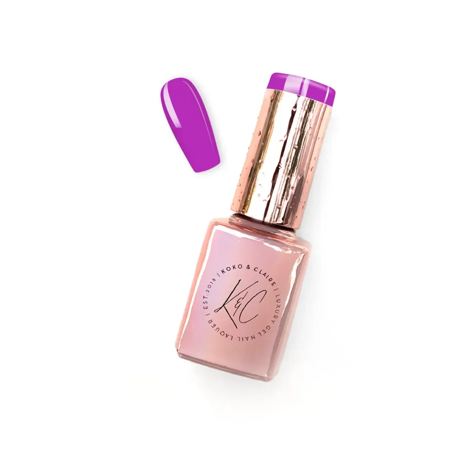 Clear Jelly Stamper KoKo & Claire 0229 I See You gellak 12 ml lilla