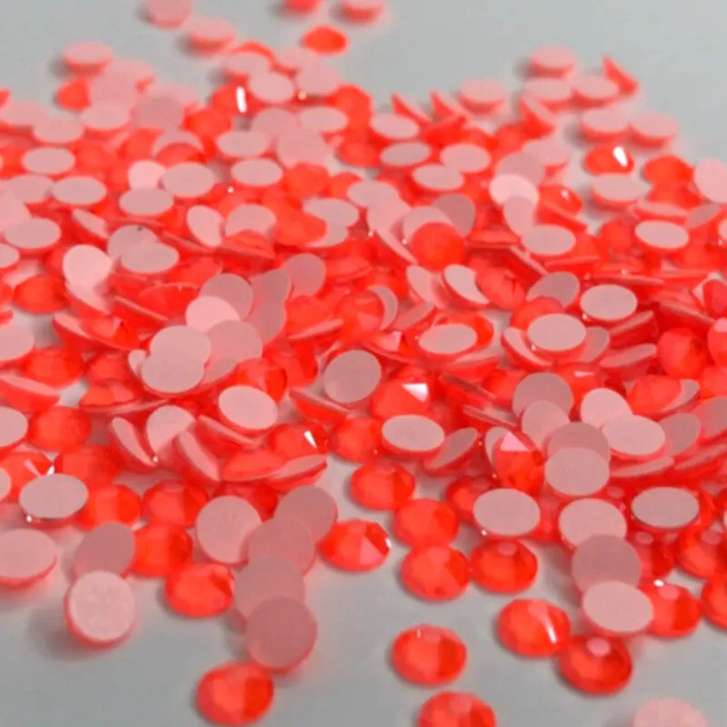 Beautystones Crystal Electric Orange neglekrystaller
