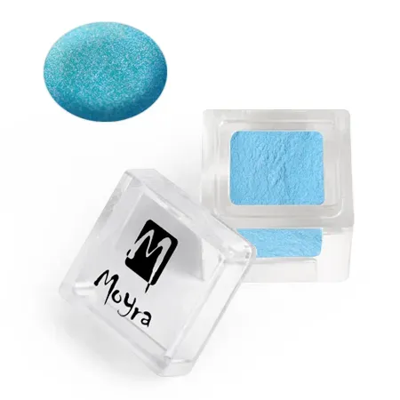 Moyra 69 Metal Blue akrylpulver 3,5 g metalglans