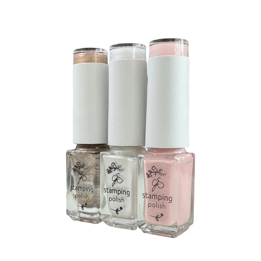 Clear Jelly Stamper Color on Top swatchlåg hvid 10-pak mat