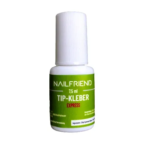 Nail Supply tip lim neglelim flaske 7,5 ml stærk