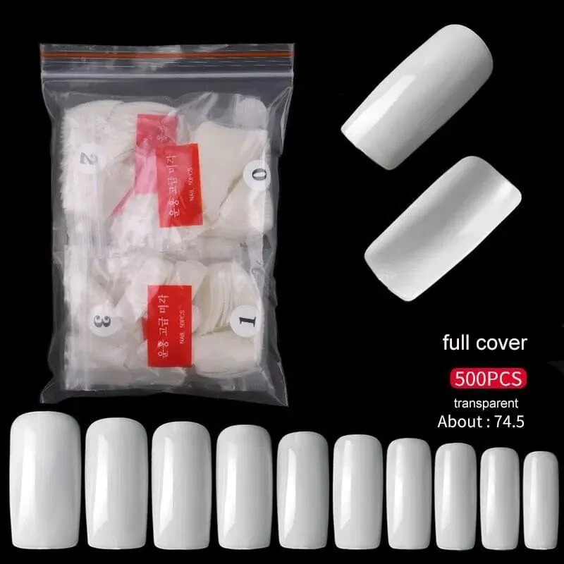 Moonflair Decoration Tips negletipper square medium 500 stk