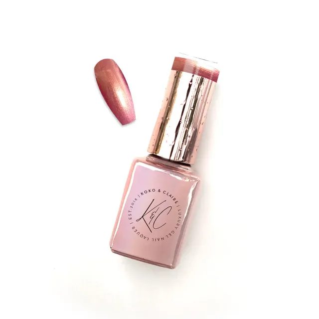 Clear Jelly Stamper Koko & Claire 0135 Tease gellak 12 ml rosaguld