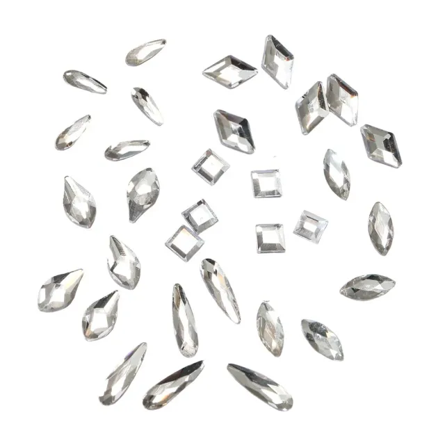 Moonflair The Essential Shapes krystaller Crystal 120 stk
