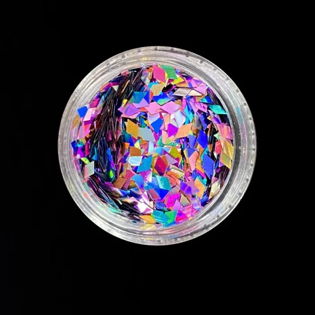 Beautystones Holo Rhombus neglepailletter